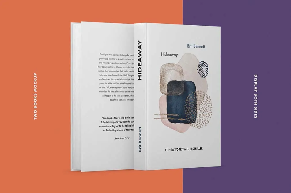 Hardcover Book Mockup Vol. 3