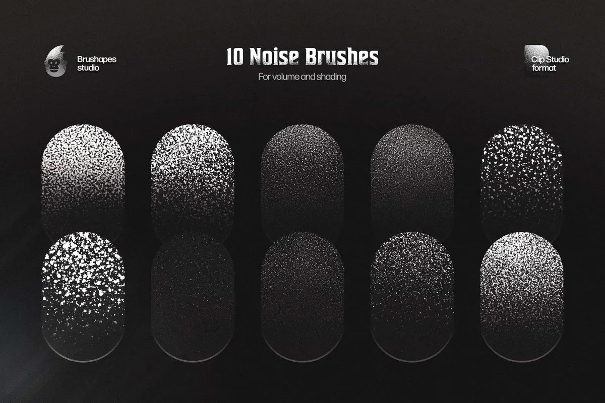 Grim Shader Clip Studio Brushes