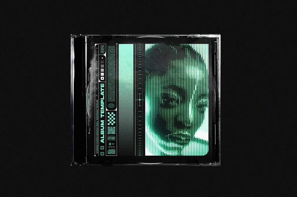 Retro-Futuristic Photo Effect