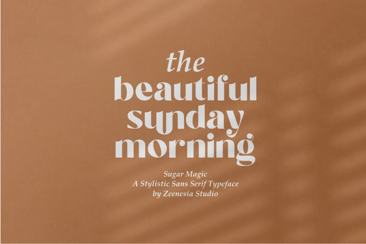 Sugar Magic - Fashion Editorial Font