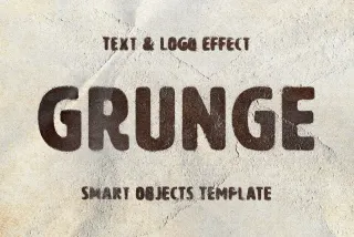 Grunge Ink Print Effect