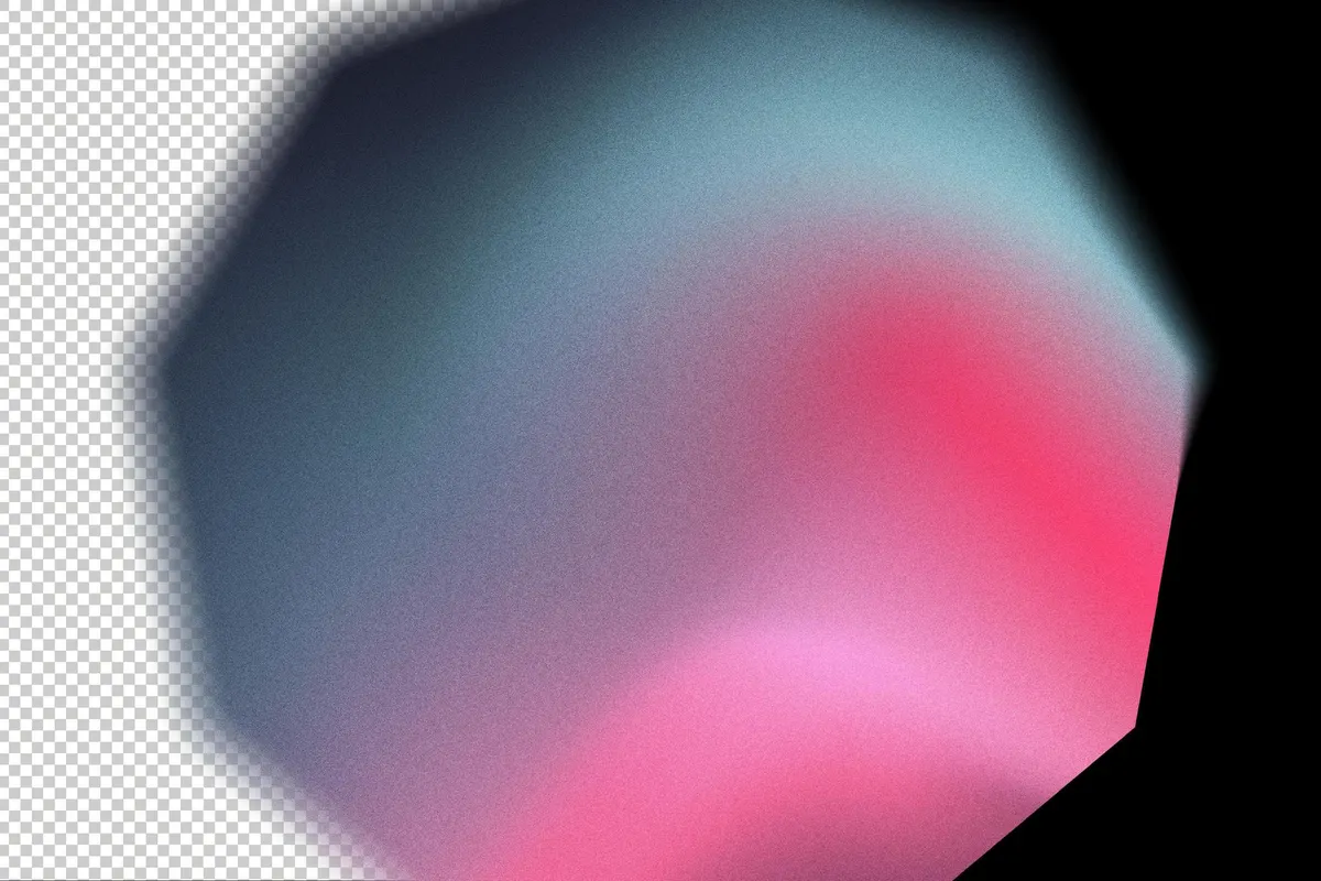 Gradient Texture Shapes Collection