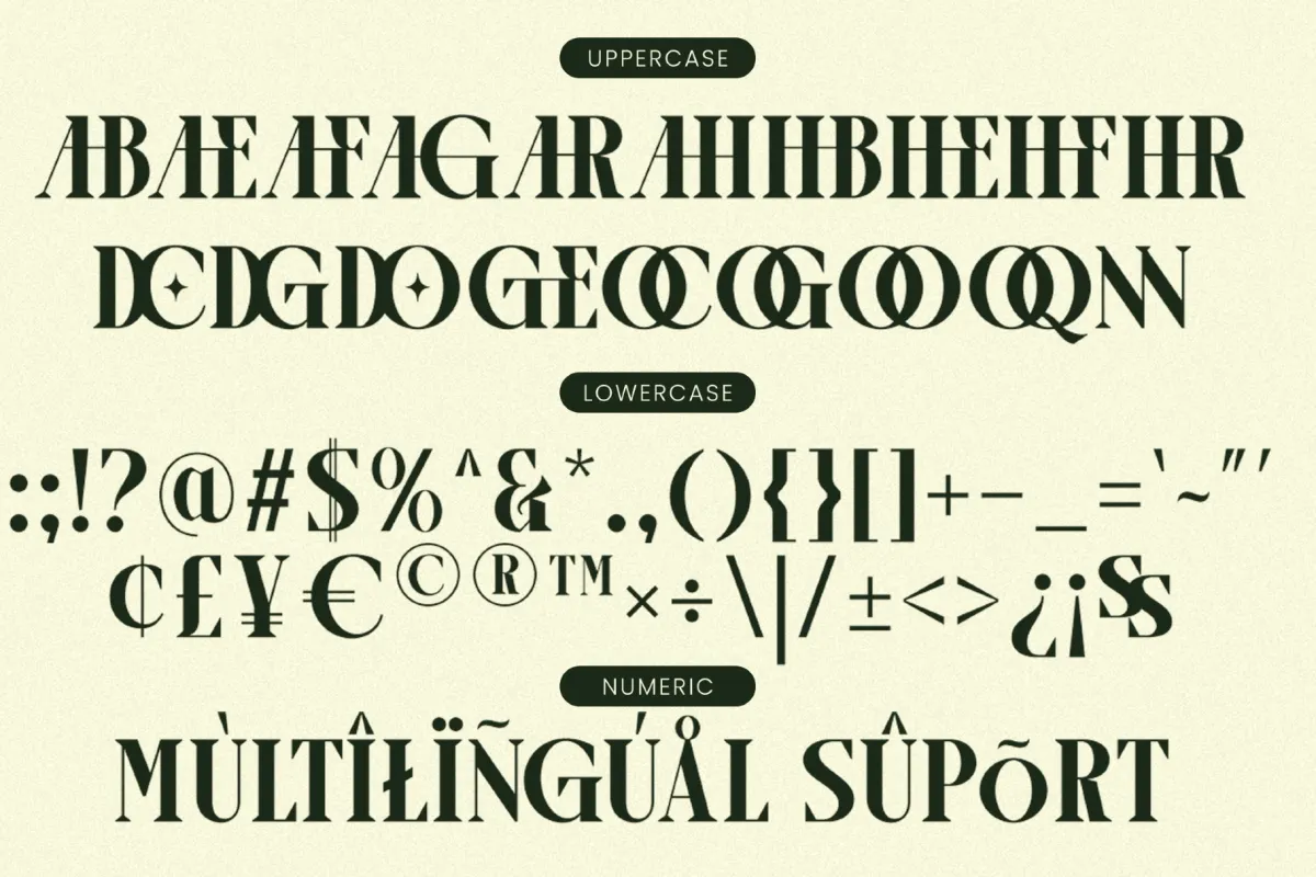 Arogel - Luxury Display Serif Font
