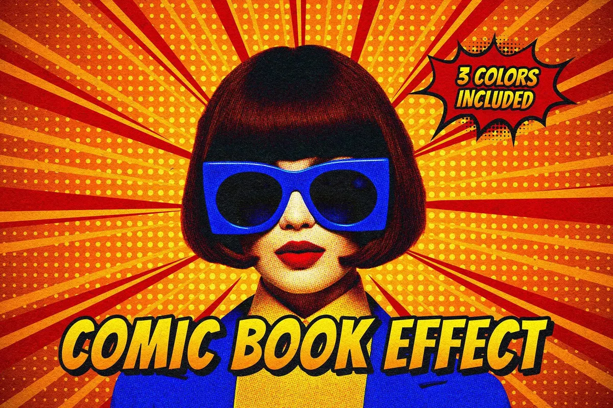 Pop Art Comic Effect