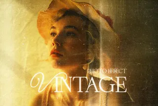 Vintage Overlay Photo Effect