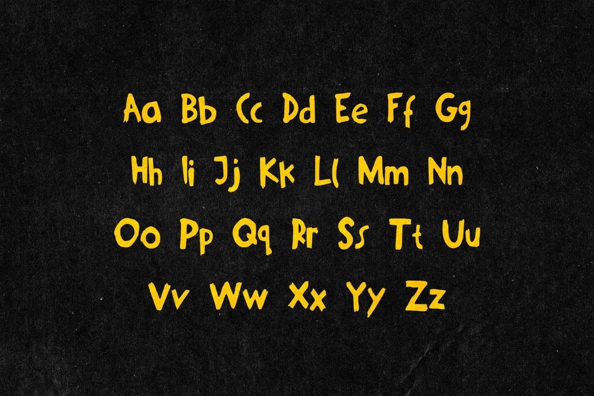 Growl - Grunge Creepy Typeface