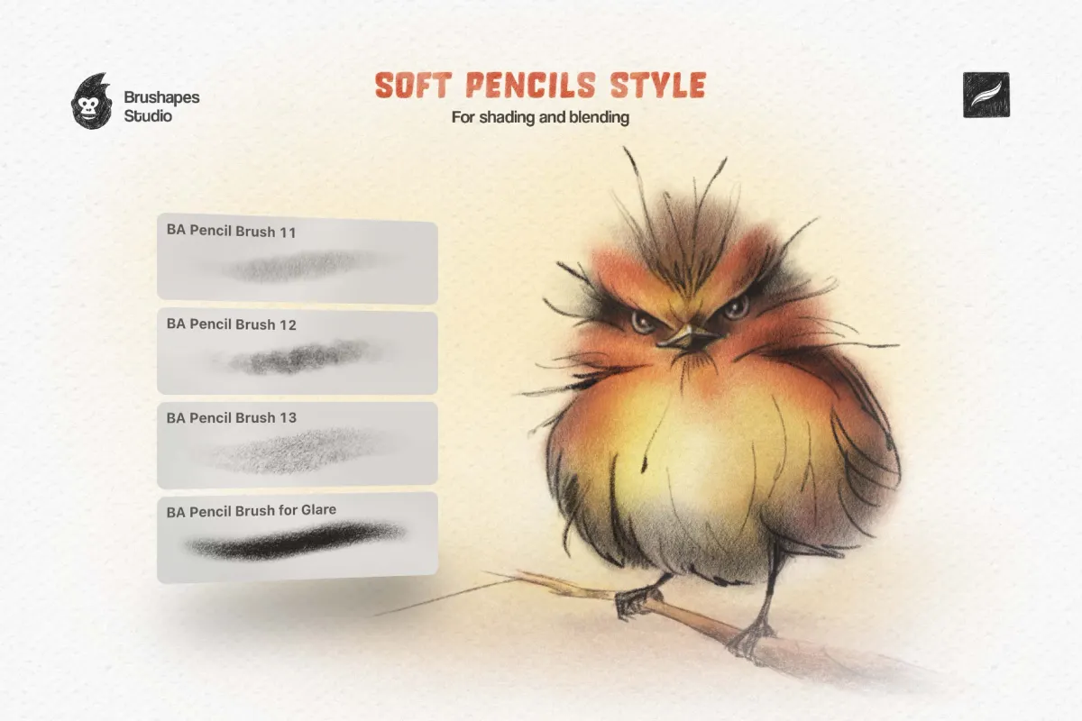 Pencil Party Procreate Brushes
