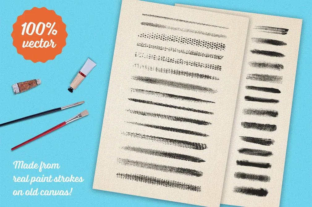 Preppy Art Illustrator Brushes