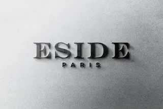 Cast-Metal Logo Wall Mockup