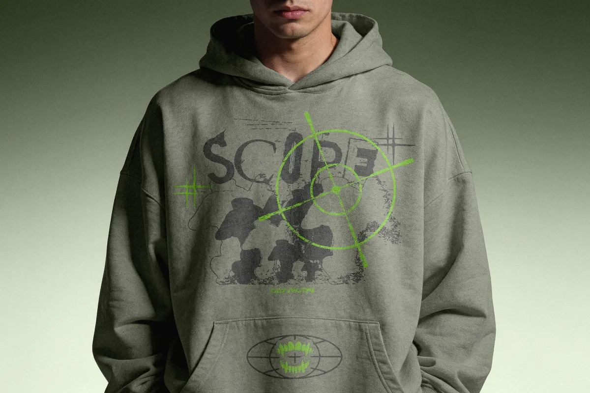 Pullover Hoodie Mockup