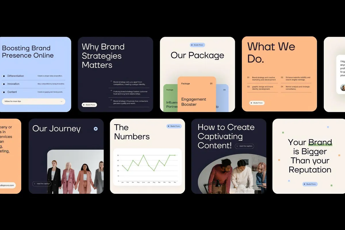 BUSINESS — Instagram Templates