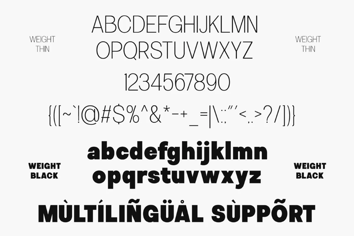 Calven - Geometric Sans Serif Font Family