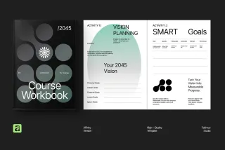 Creative Course Workbook for Affinity Template