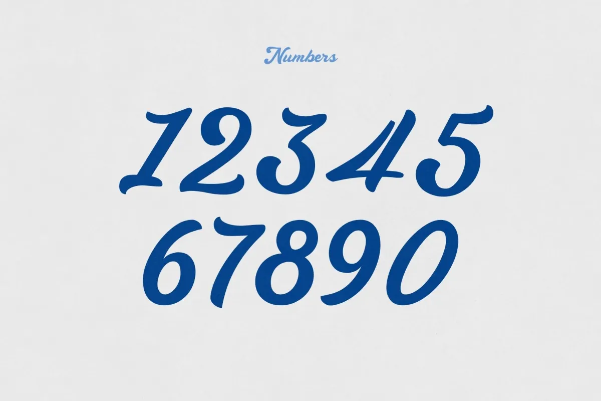 Outfield Glory - Vintage Baseball Script Font