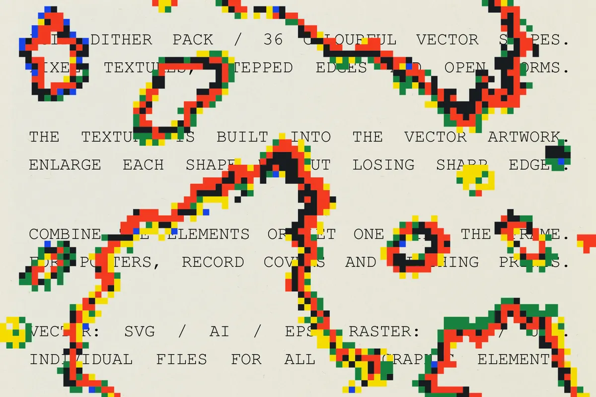 Acid Dither Shapes