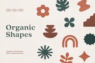 Abstract Organic Shapes