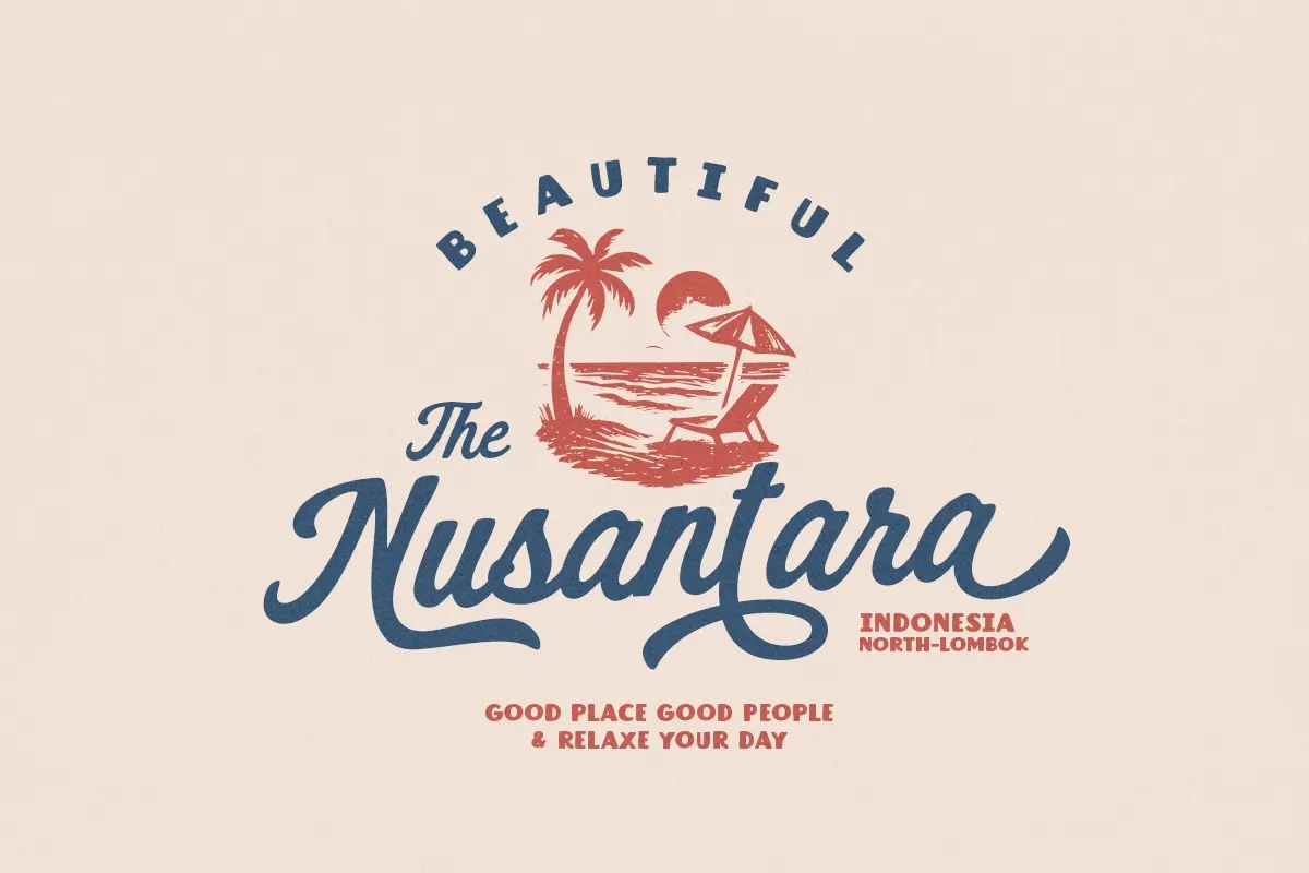 Rustic Graytone – Retro Script and Sans Font Duo