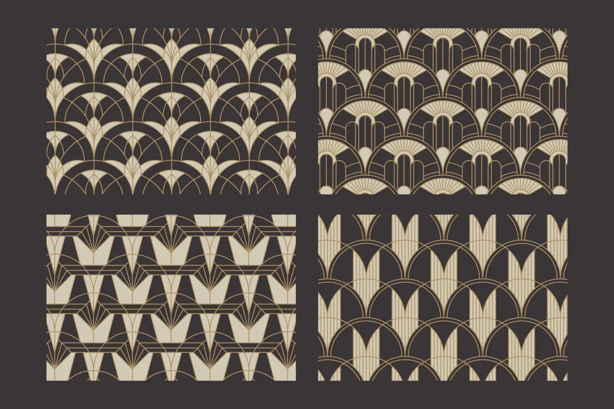Elegant Neo Deco Pattern Bundle