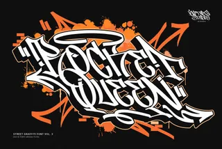 Rocket Queen — Street Graffiti Font