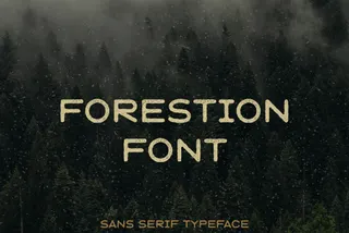 Forestion Display Font