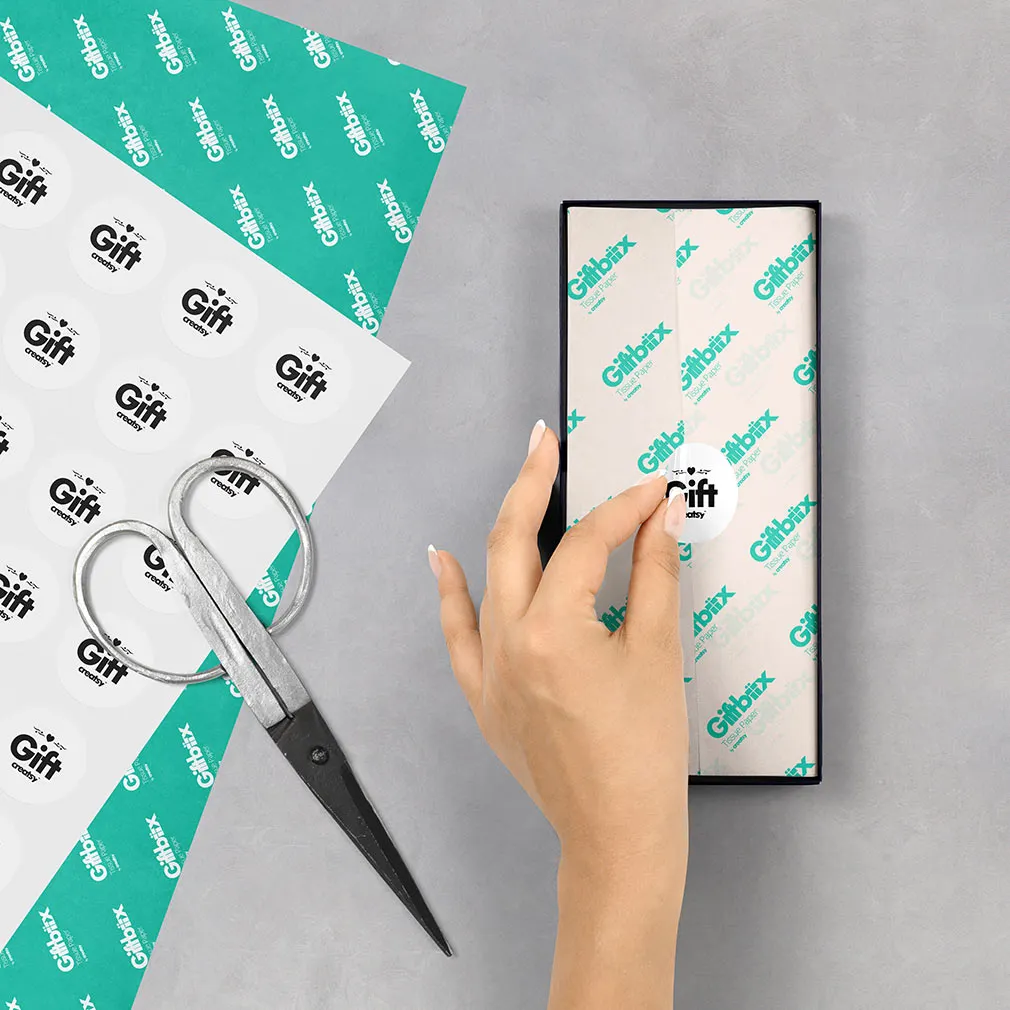 Paper Gift Box Mockup