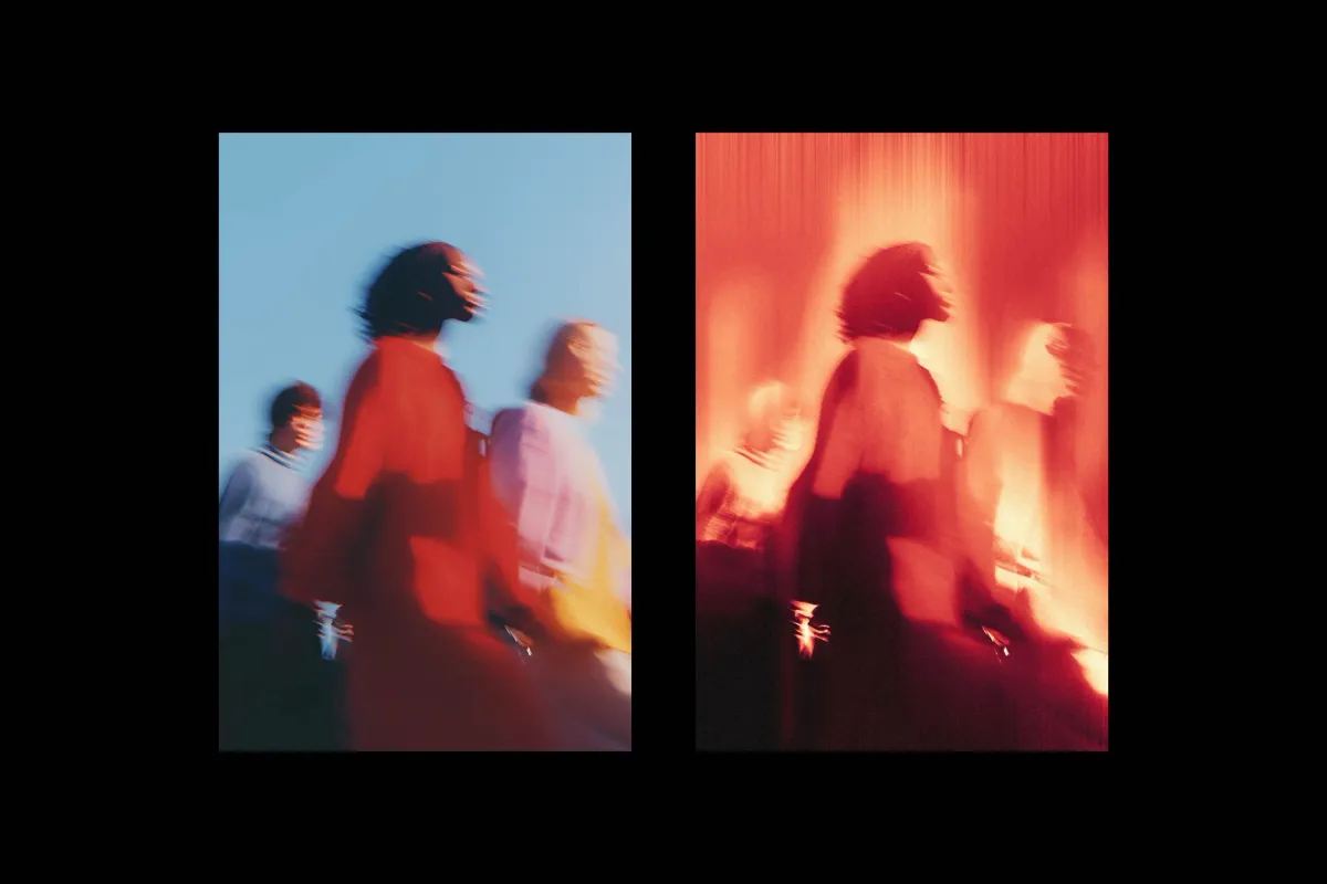 Thermal Vision Poster Photo Effect
