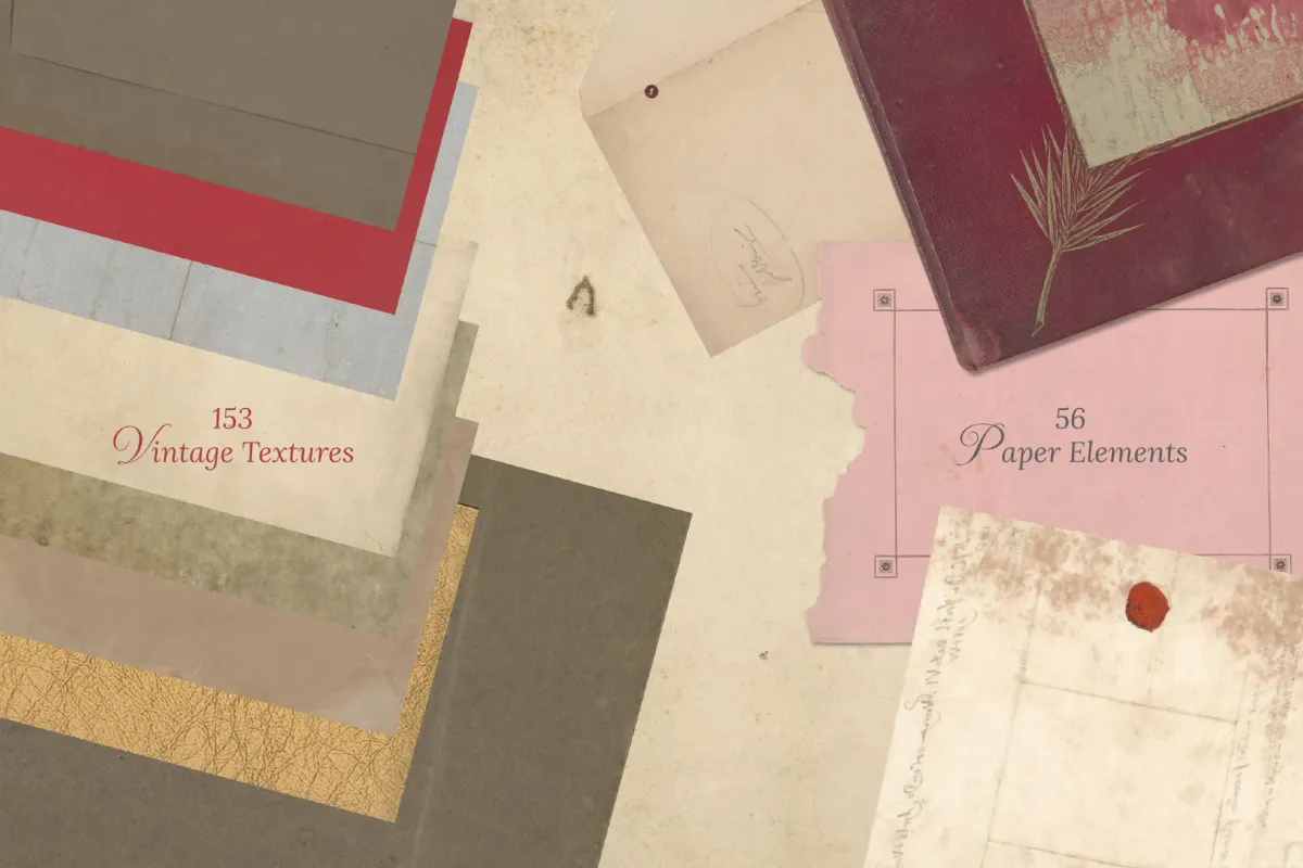 Vintage Paper, Wraps, and Envelopes Textures