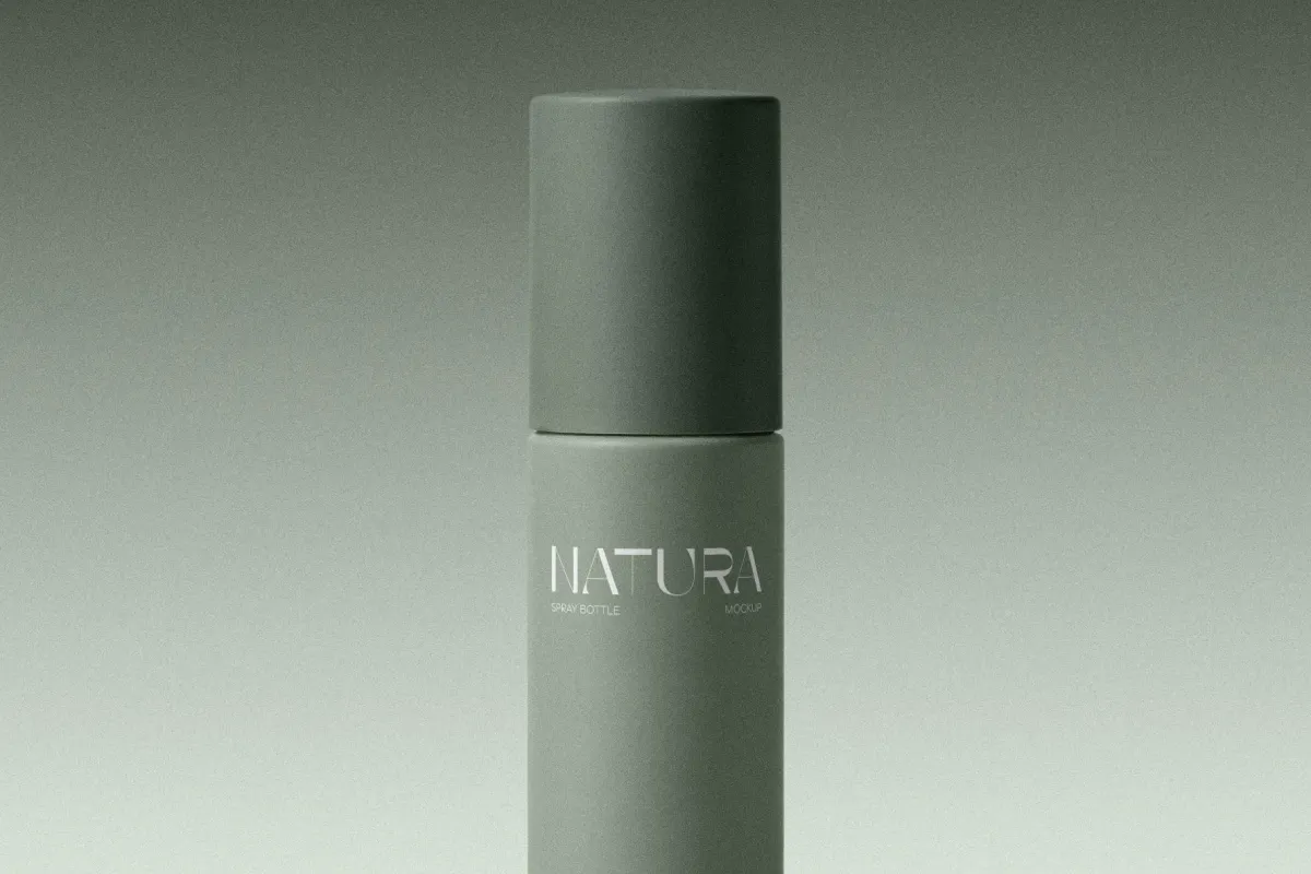 Spray Bottle Mockup