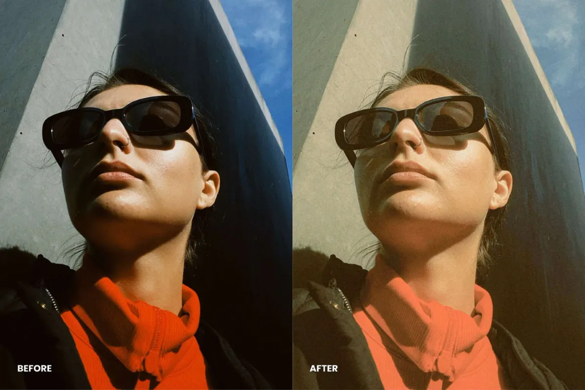 90s Vintage Look Lightroom Presets