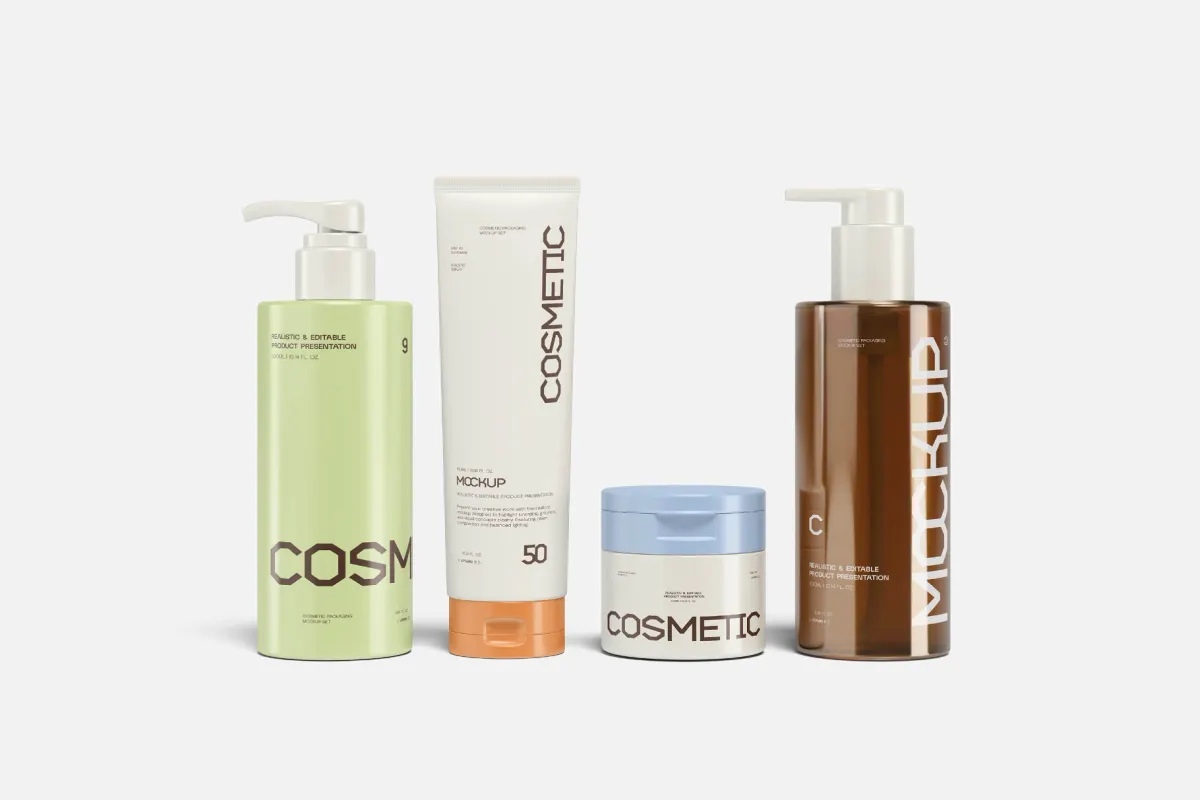 Cosmetic Packaging Mockup