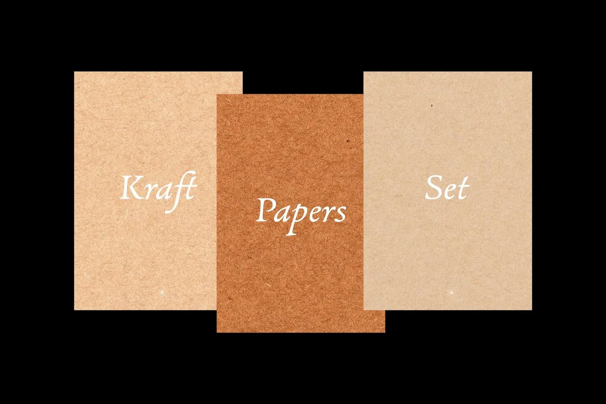 Kraft Paper Textures Vol. 1