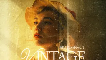 Vintage Overlay Photo Effect