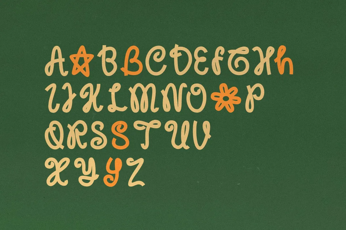 Gozalle - Bold Display Combine Font