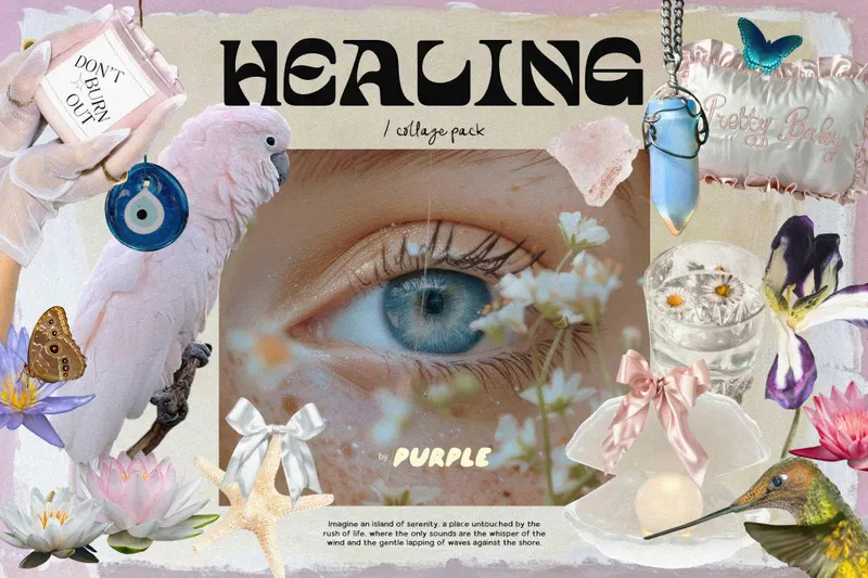 Healing Collage Pack