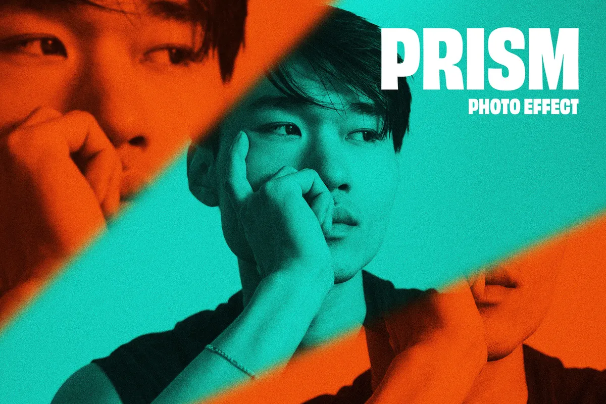 Prismatic Pieces Photo Effect
