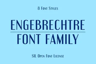 Engebrechtre Font Family