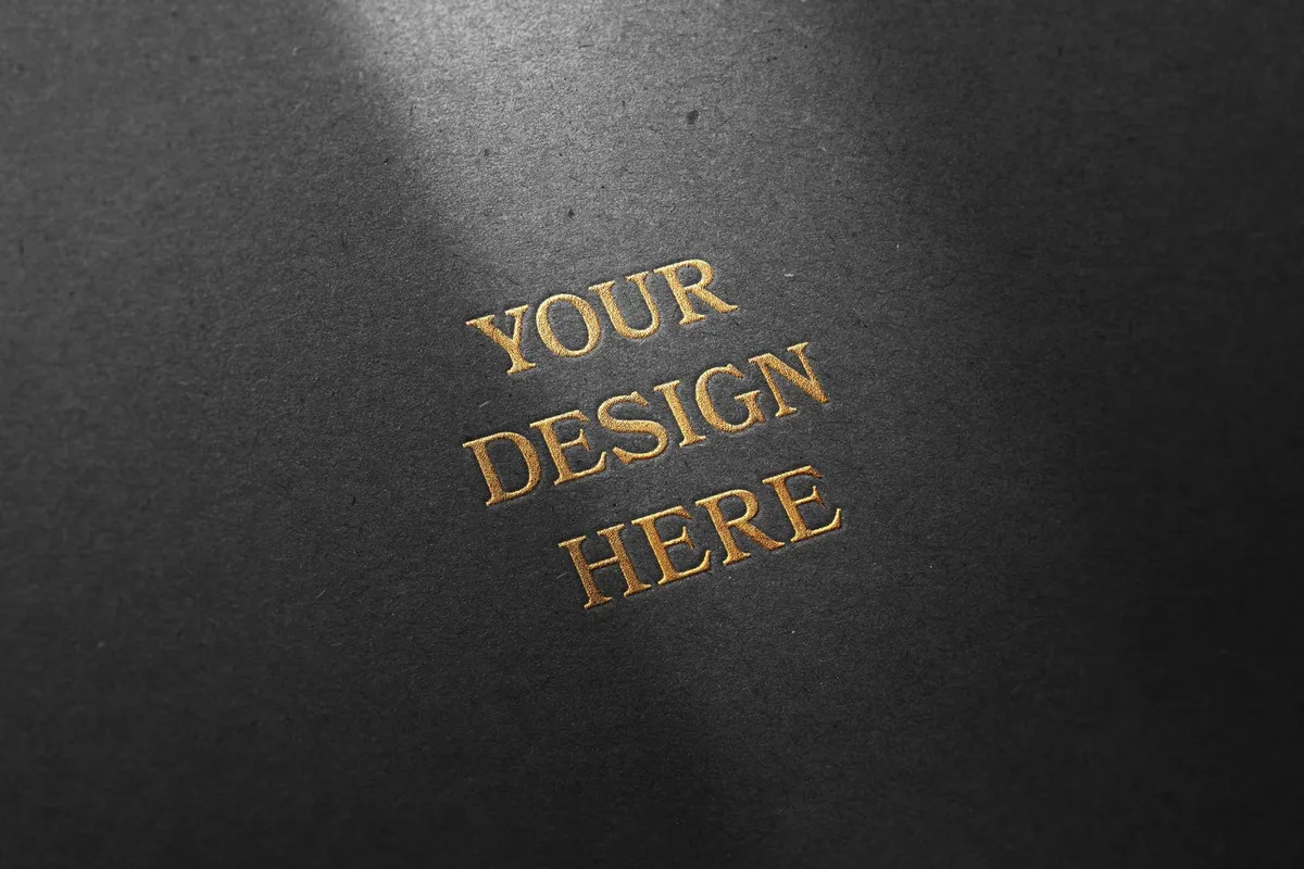 Craft Paper Logo Mockup