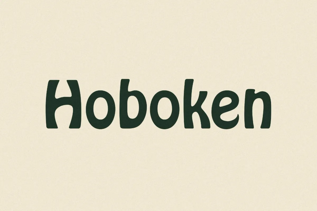 Hoboken - 70s Groovy Font