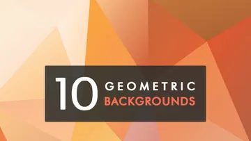 10 Geometric Backgrounds