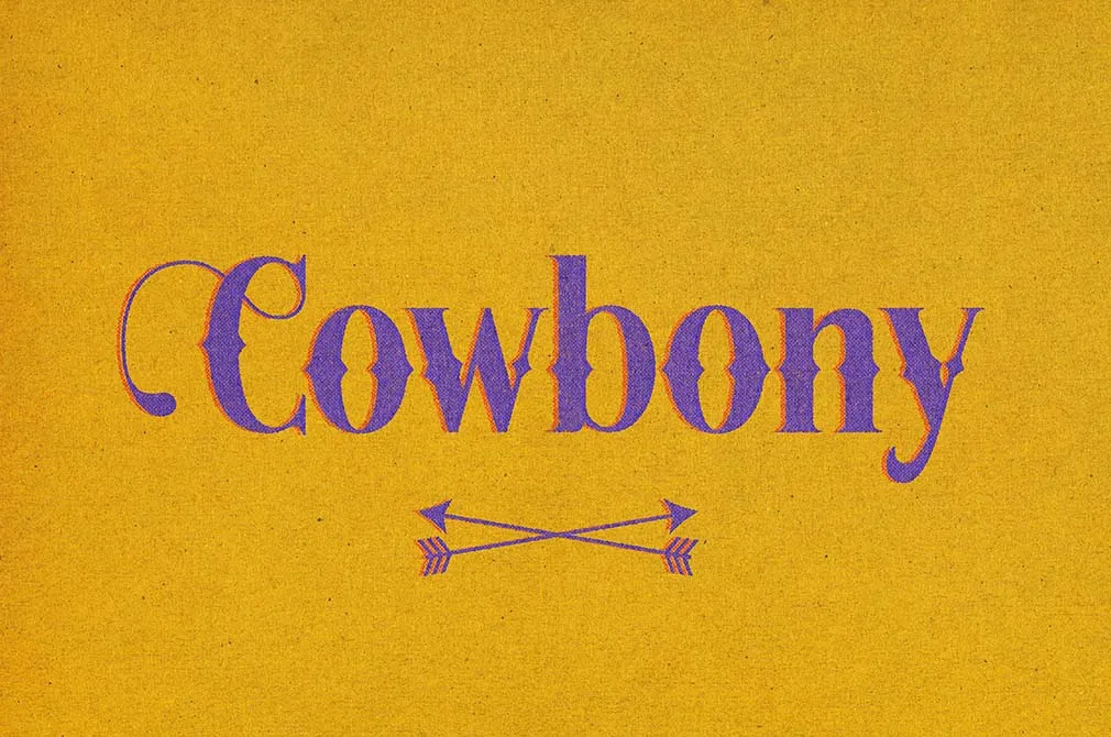 Vintage Pressed Cardboard Effect
