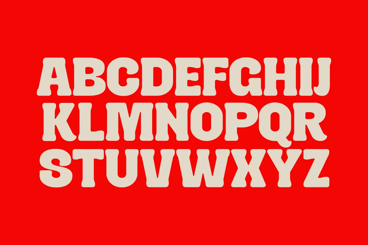 Takoma - Bold Retro Display Font
