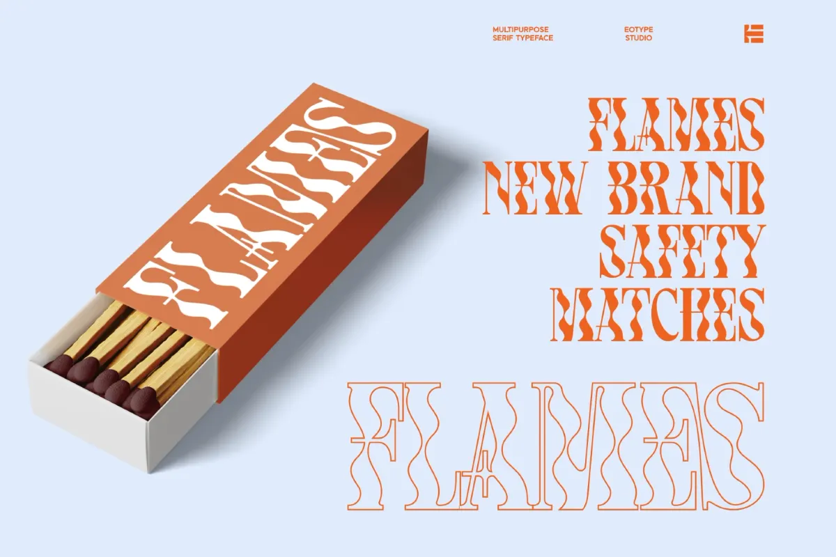 Flowsun - Psychedelic Groovy Serif Font