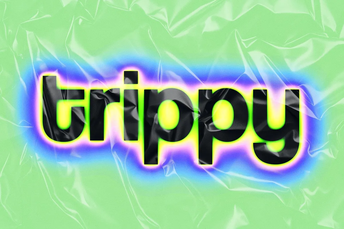 Trippy Blur Text Effect