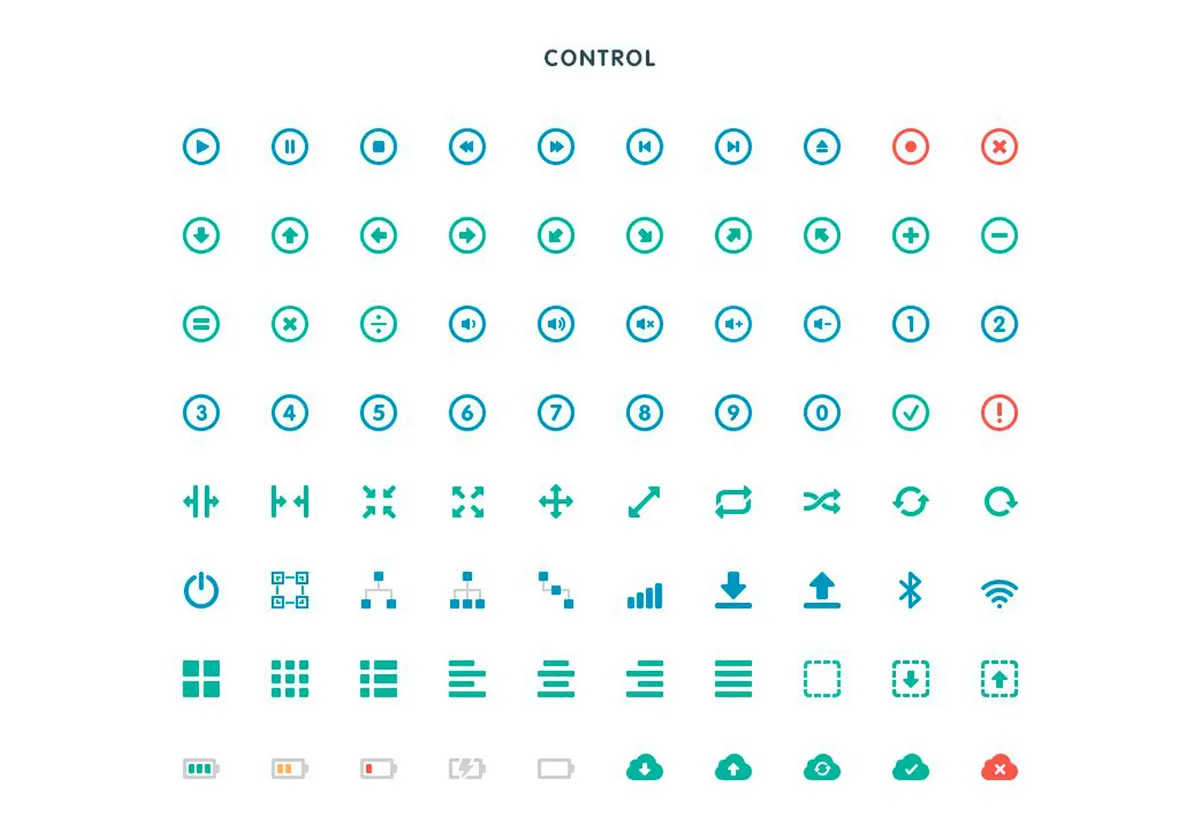Smallicons: Vector Icons Set