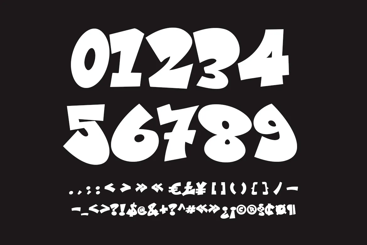 Theal Enough - Bold Graffiti Font