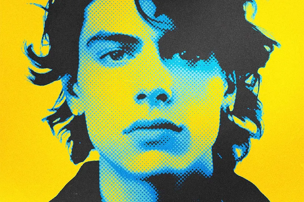 Halftone Poster Photo Effect