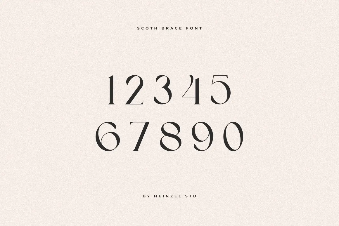 Scoth Brace - Elegant Ligature Serif Font