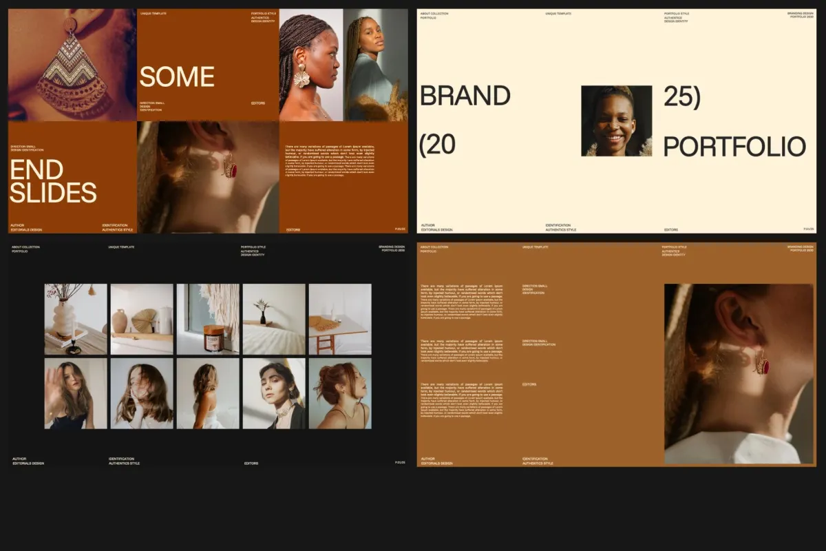 Some – Minimal Brand Portfolio Keynote Template