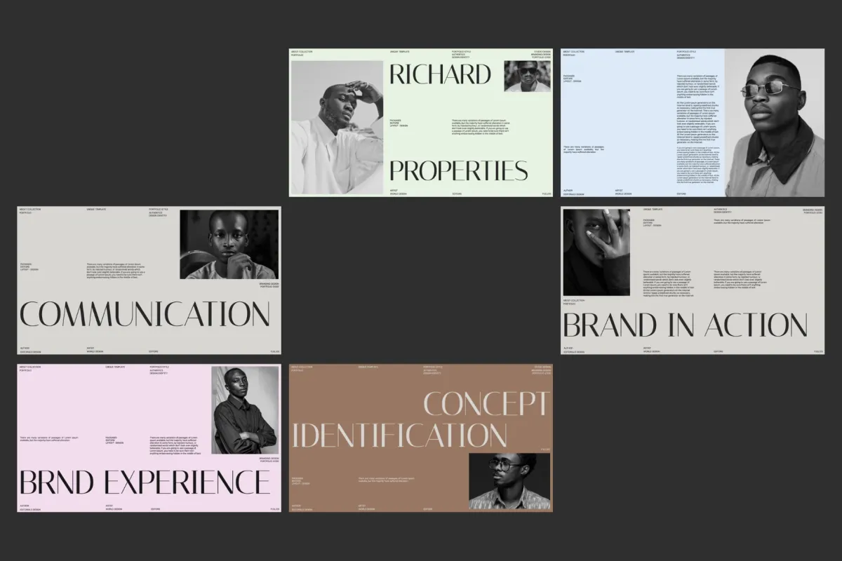 Axelo - Modern Brand Keynote Presentation Template
