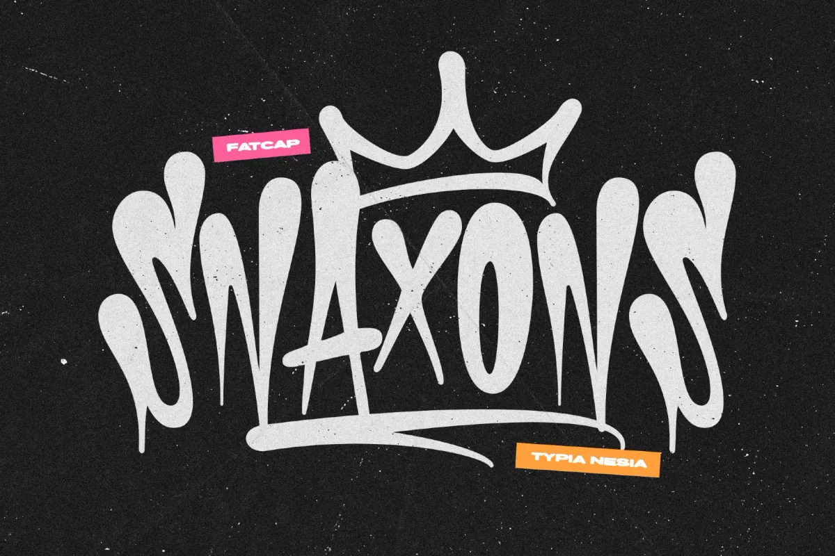 Snaxons - Fat Cap Graffiti Font